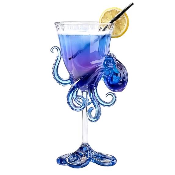 Themed Cocktail Glasses for Home Bar Entertaining One Size