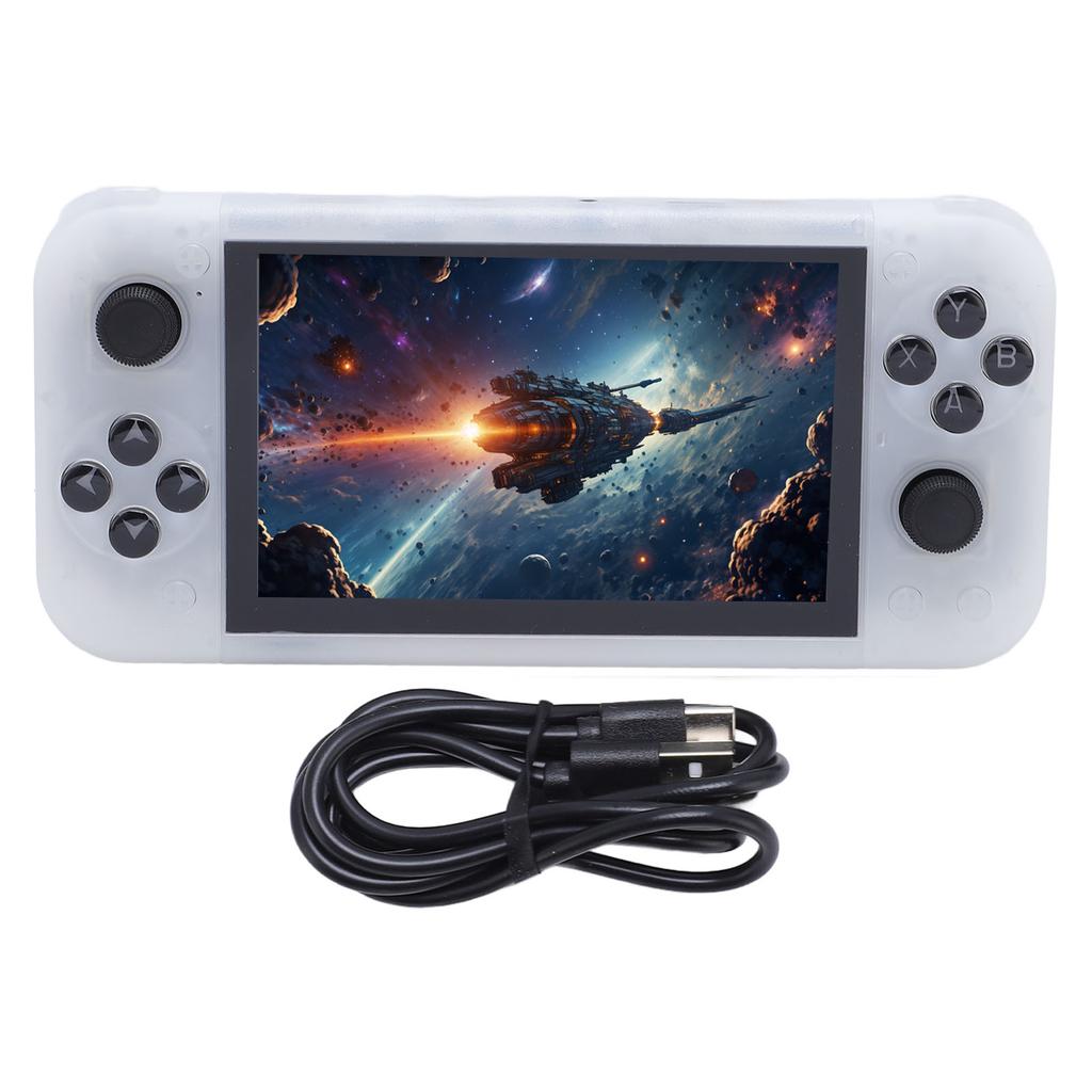Handheld-Spielkonsole Retro Tragbar 5 Zoll IPS 800x480 Bildschirm RG50XX für Linux 3000mAh Akku 19+