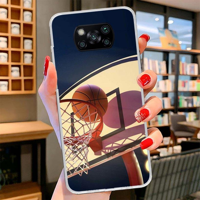 Basketball Basket Play Cover Phone Case For Xiaomi Poco F7 Ultra X7 X6 X5 Pro M7 Redmi 15C 15 13C 13 12C 12 10C 10 9A 9C 9T 9 Sh