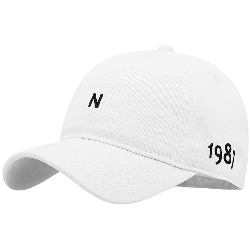 

XL XXL Oversize Baseball Cap 100% Cotton Adjustable Dad Hat for Big Heads Men Women Soft Crown Large Size Snapback Cap L 56-60cm белый
