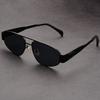 Double Beam Personality Toad Sunglasses Ce With Anti-Ultraviolet Street Sunglasses