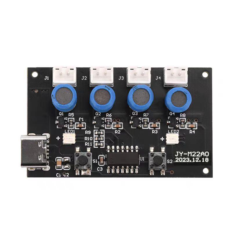 Dc 5V Dual Spray Four Spray Electrified Direct Spray No Switch Ultrasonic Film Atomizer Sheet Usb Mini Humidifier Module Type C 1