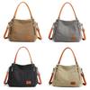 Canvas Tote Bag For Women With Large Capacity And Zip Closure For Daily Use