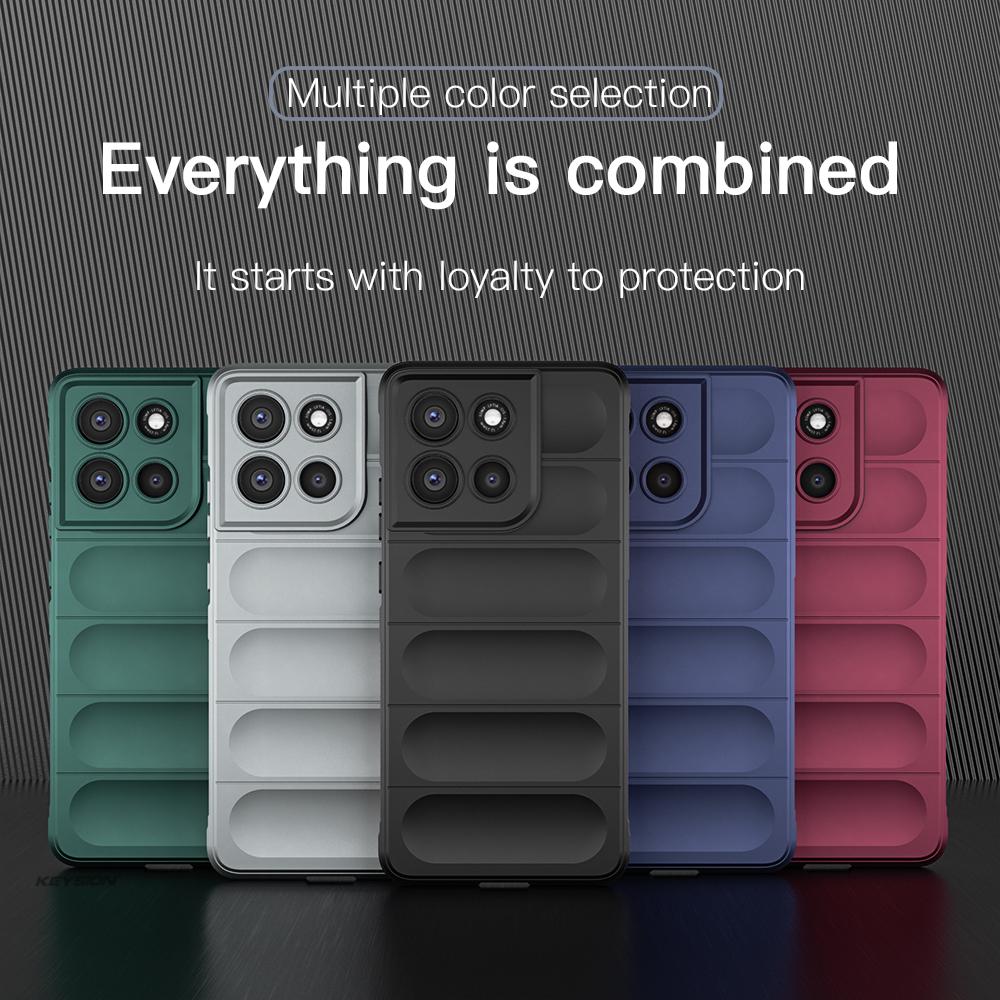 KEYSION Støtsikkert Matt Telefondeksel for Motorola MOTO G86 G56 5G Sklisikkert Mykt Silikon Telefondeksel for MOTO G75 5G G15 Power