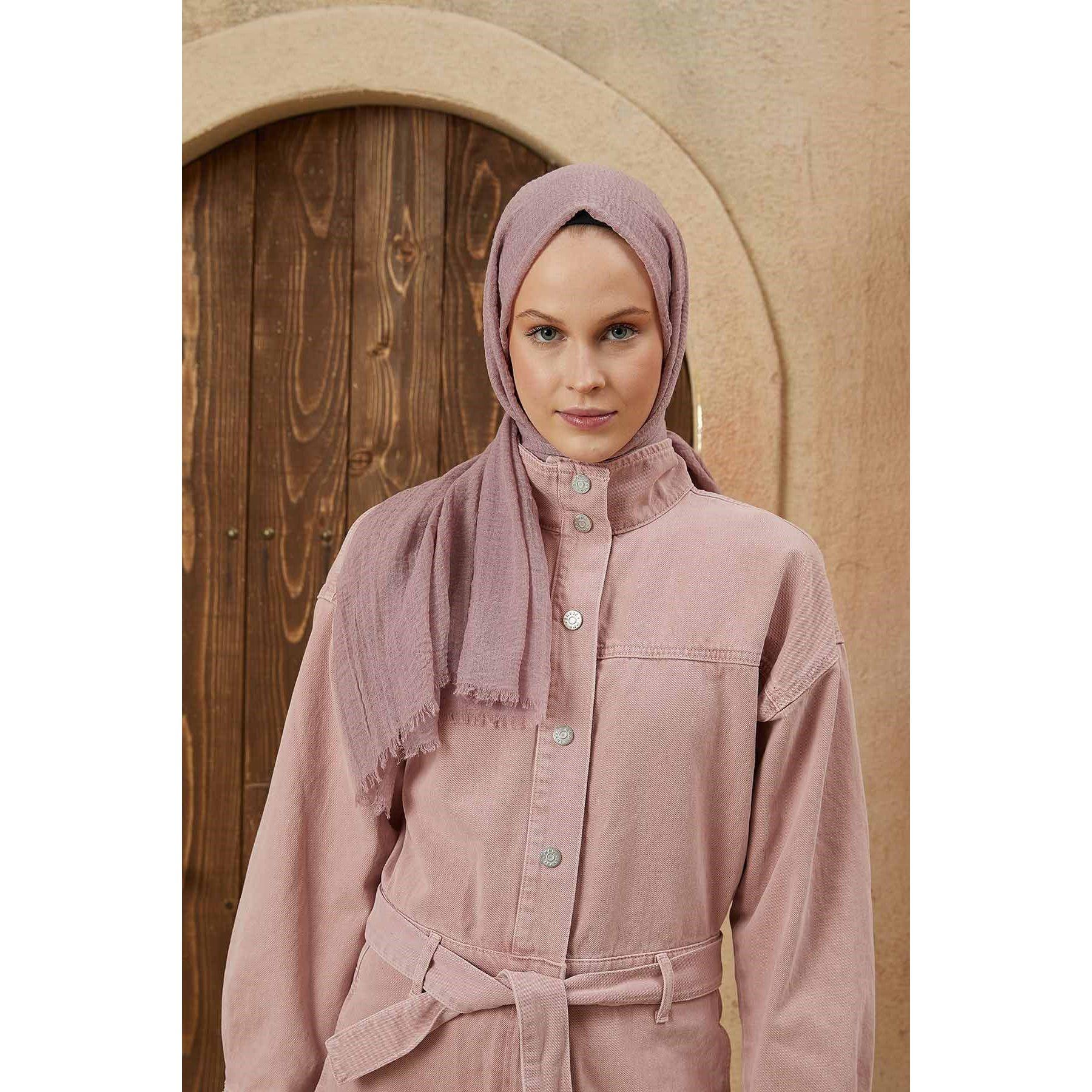 

Креп Хиджаб Розовый STD розовый