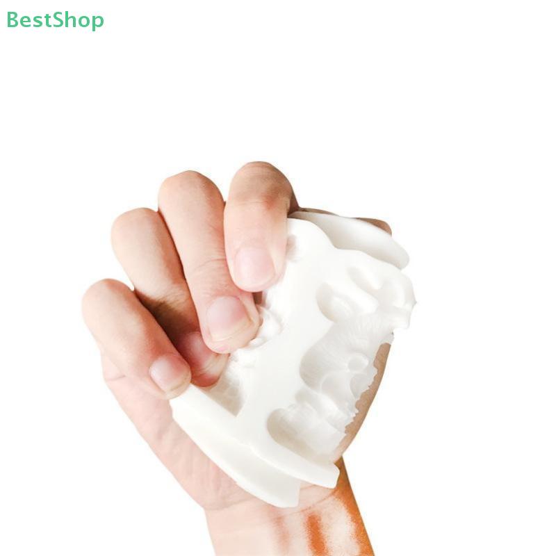 3 Vertiefungen Weihnachtsmann Elch/Schneemann/ Schneeflocke Silikonform Fondant Kuchen Dessert Schokoladenform Dekorationswerkzeuge