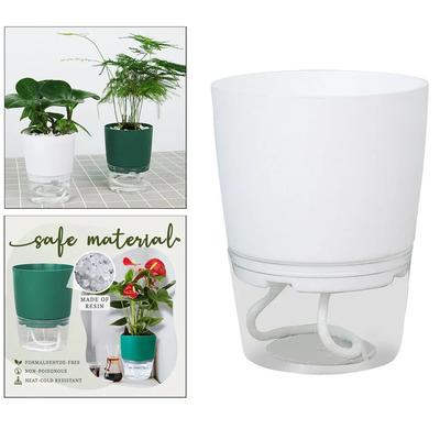 Selbstbewässernde Pflanzentöpfe Fauler Hydrokultur Wasserabsorbierender Blumentopf Sukkulente Pflanze Blumentopf Garten Moderner Dekotopf