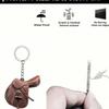 1 Pc Western Cowboy Saddle Acrylic 2D Keychain Pendant Personalized Decoration Universal Men's and Women's Flat Keychain