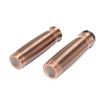 CNC Aluminum Retro Handlebar Grips Harley XL883 XL1200 Dyna X48 Softail Black Bronze Spiral Texture
