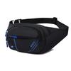 Anti-Theft Men's Waist Bag - Slim Fit Fanny Pack, Waterproof Sports Phone Pouch, Multi-Layer Secure Bum Bag for Running & Travel