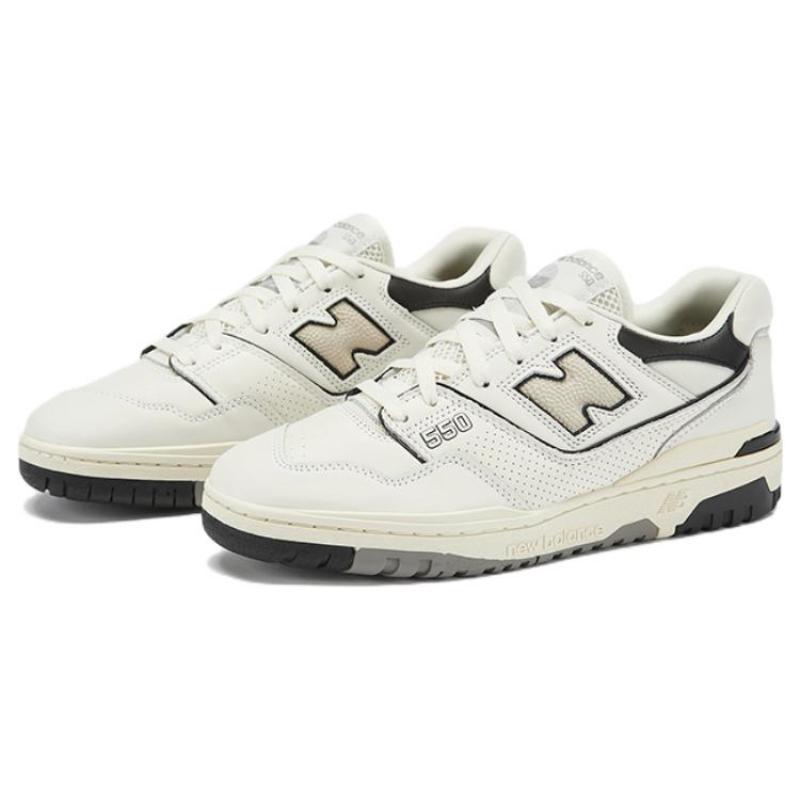 New Balance 550 Cream Black Men's Sneakers BB550LWT