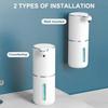 Automatic Soap Dispenser – 13.4oz Non-contact Foam Soap Dispenser, USB Rechargeable Disinfectant Dispenser, Wall Mounted Electric Sensor