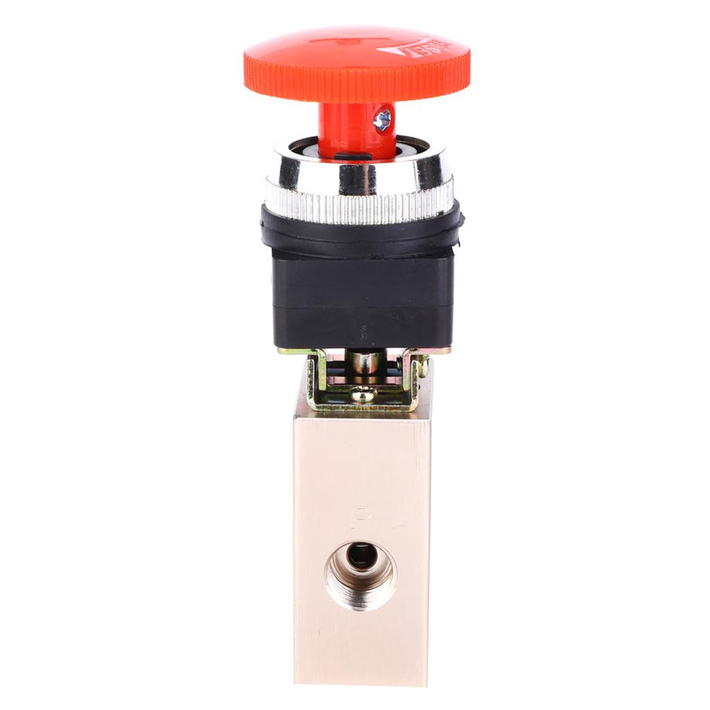 JM 06 Pneumatic Mechanical Valve PT 1 4in 2 Position 3 Way Self Locking Air Mechanical Valve