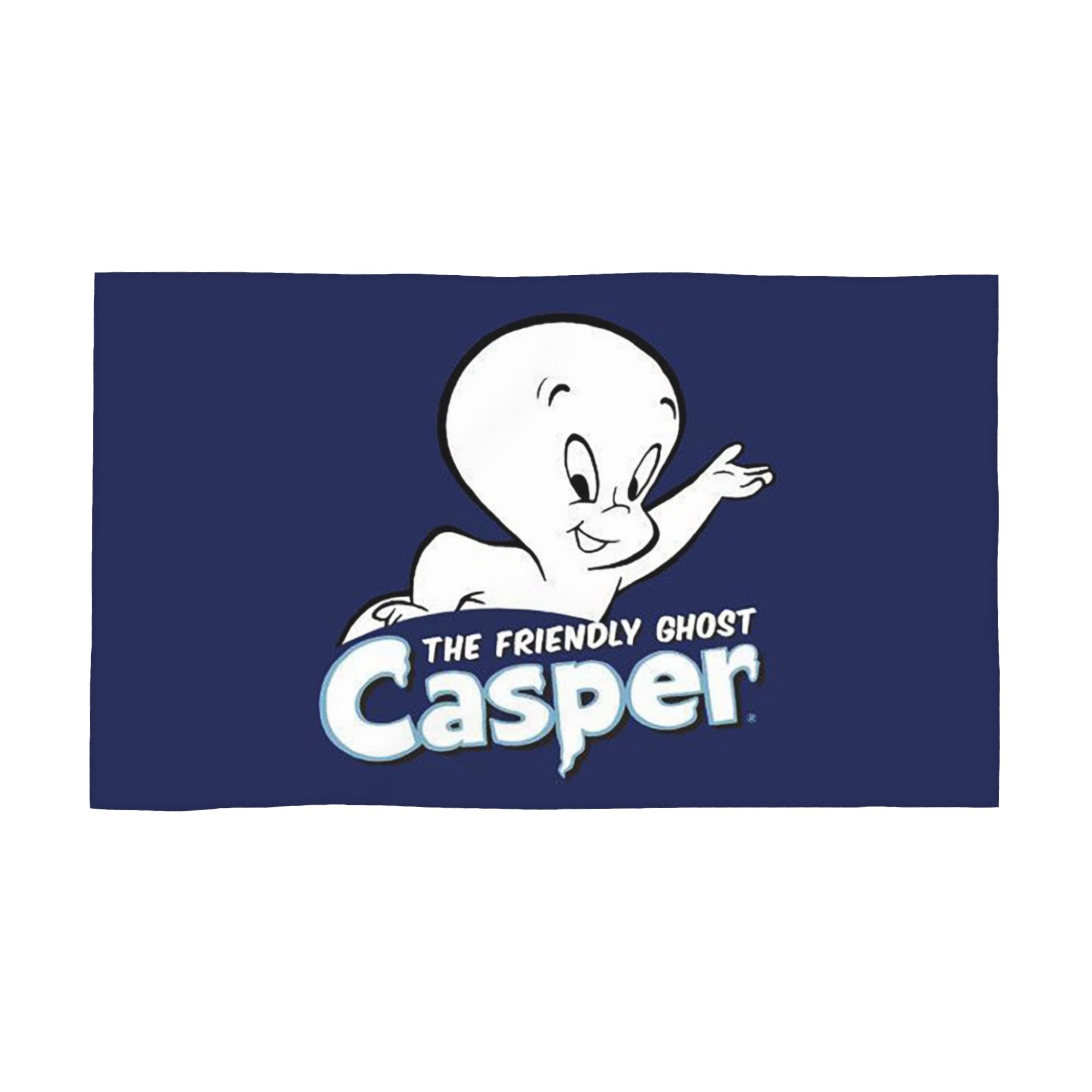 

Casper The Friendly Ghost 90s Soft Face Towel Quick Dry Pool Bath Cotton Towels Absorbent Quick W30*H60(CM)