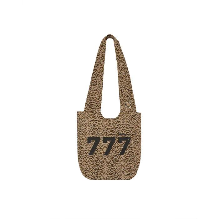 777Angels Bag / Beige Leopard