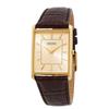 Essentials Series 30m Waterproof Quartz Leather Strap 27mm Men's Watch Gold Dial SWR064