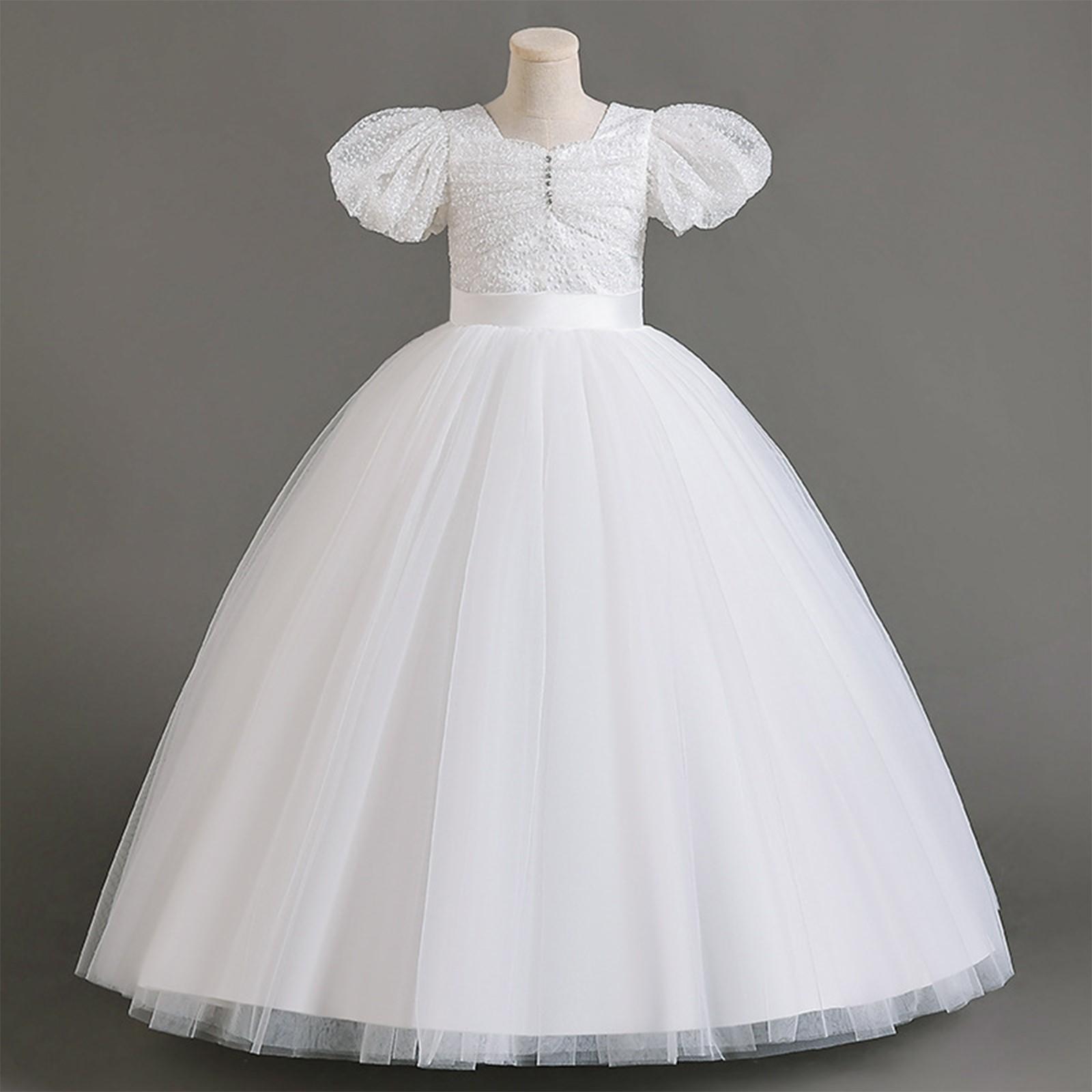 

Платье для девочки Платье принцессы Платье для ведущего на День защиты детей Платье 120