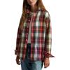 Polo Ralph Lauren Plaid Collar Button Long Sleeve Shirt Women Shirts 211978158-001