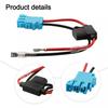 Robust ABS Plastic Wiring Harness Connector for Peg Perego 12V SLA Battery