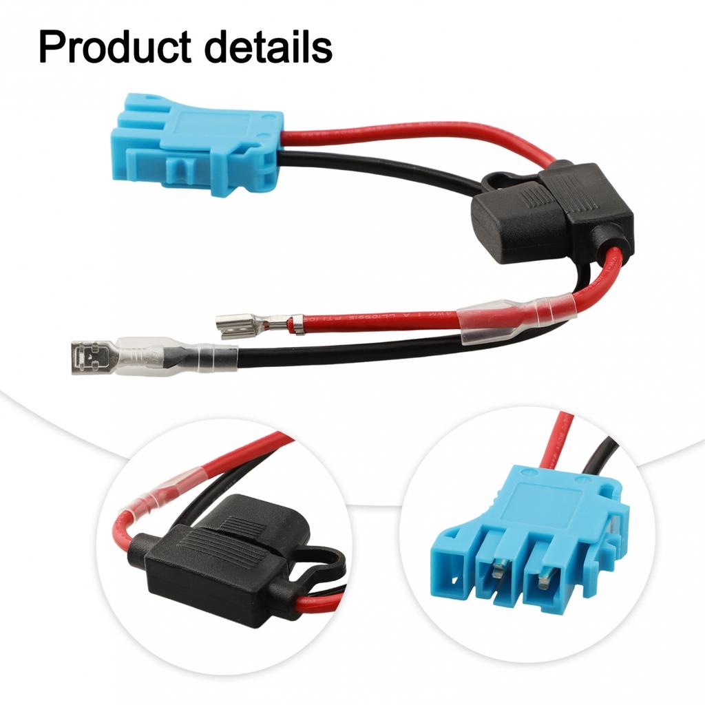 Robust ABS Plastic Wiring Harness Connector for Peg Perego 12V SLA Battery