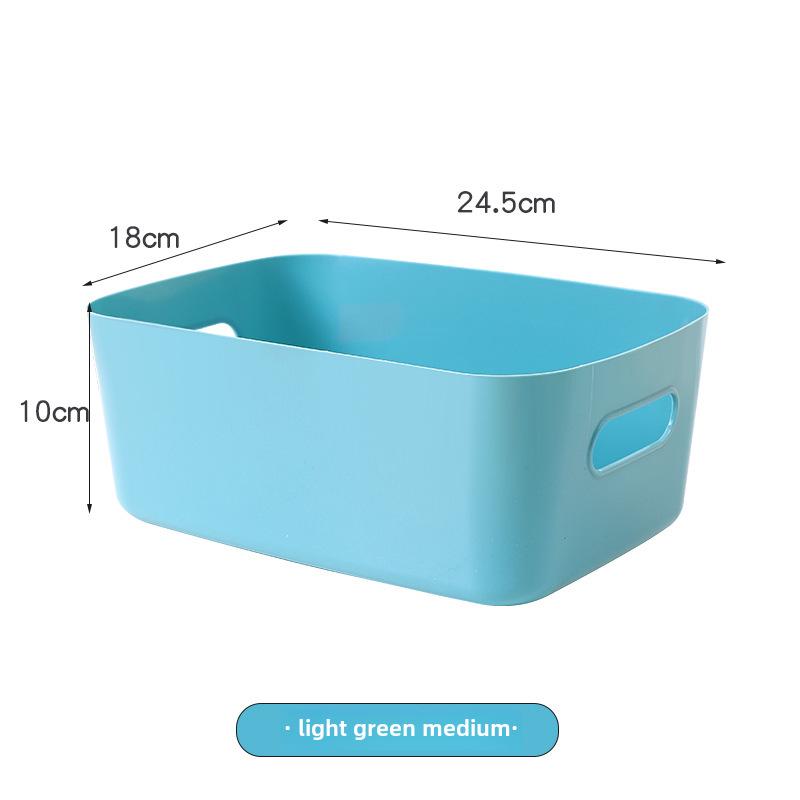 Rectangular Desktop Storage Box for Office, Desk, Key, Cosmetics, or Kitchen Items