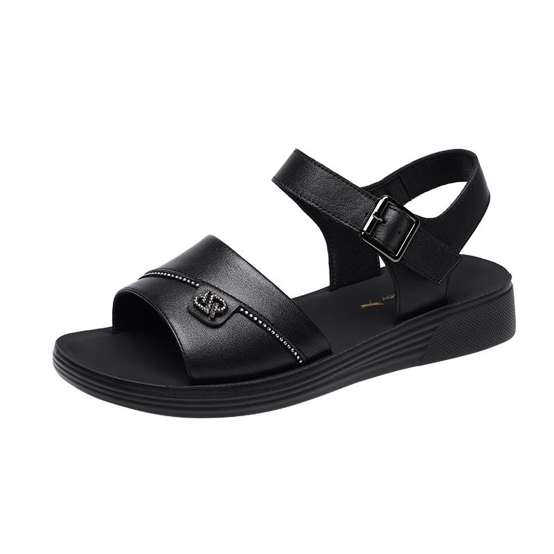 Red Dragonfly Women s Soft Leather Casual Beach Sandals EU 37