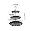 Cake Makaron Tray Stand Fruit Tray Cupcake Display Stand Cake Display Stand Plastic Dried Fruit Tray Party Table Decoration