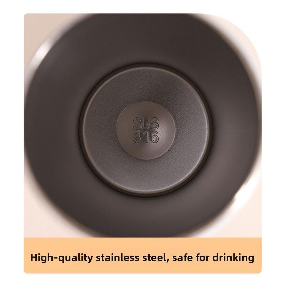 316 Stainless Steel Insulated Water Bottle Cute Cold Beverages Cups Drinkware Vacuum Flask  Office
