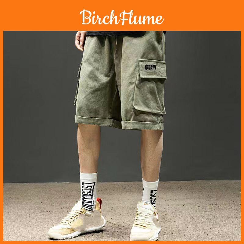 Casual Summer Shorts For Men With Bamboo Fiber Fabric High Waist Lightweight For Teenagers