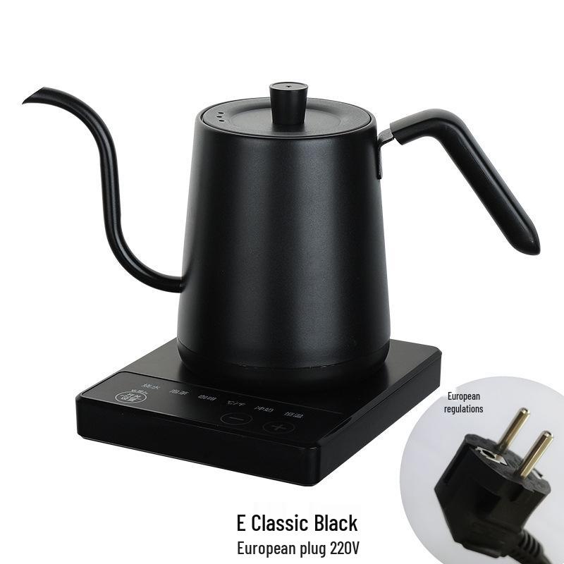 Stainless Steel Electric Gooseneck Kettle with Temperature Control