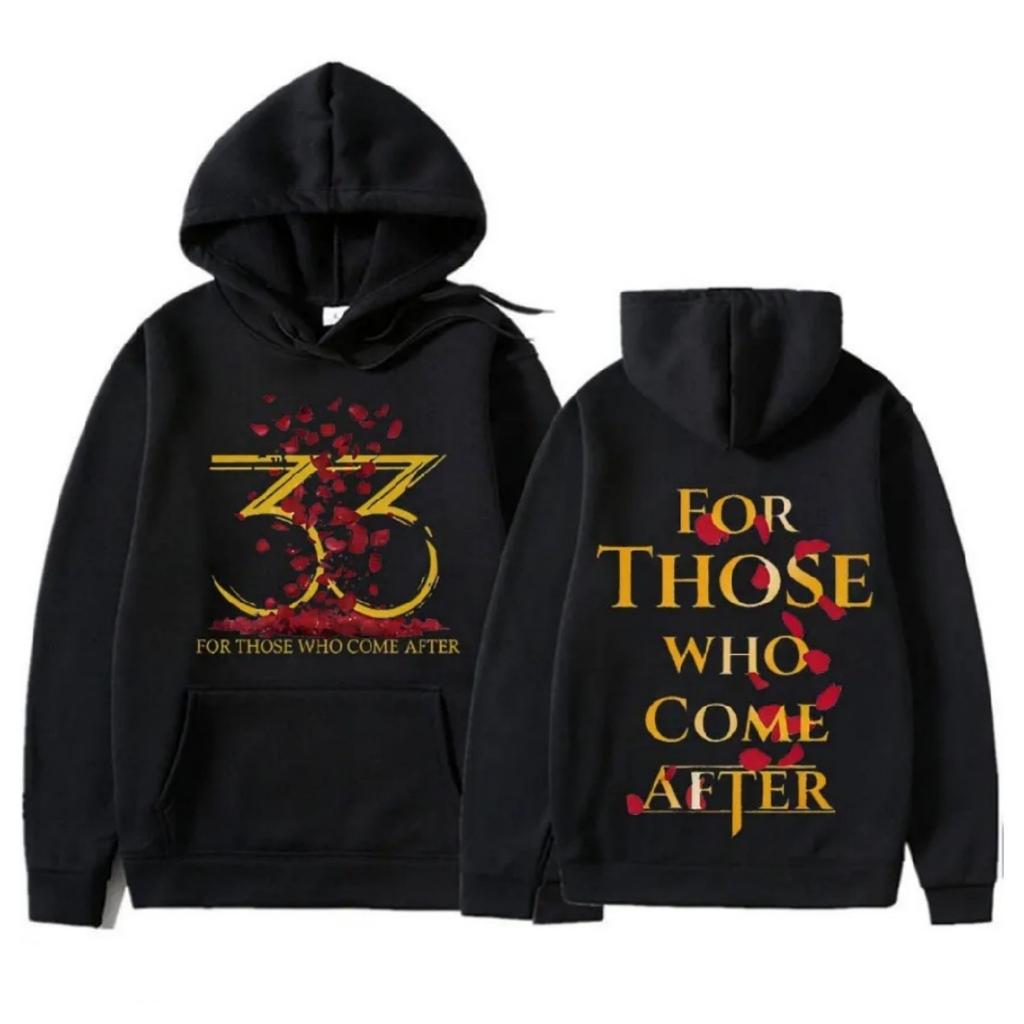 Men's and Women's Matching Fashion Casual Outfit Sweatsuit Long Sleeve Top Printed Hooded Sweatshirt