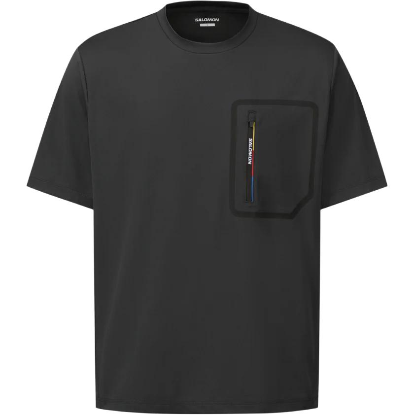 Salomon Uni Serac Loose Fit Crew Neck Short Sleeve T-Shirt Unisex tops LD0041900 S