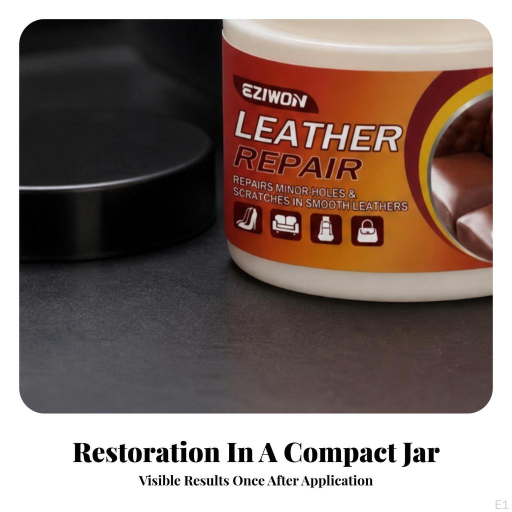 White Leather Mending Paste 50 Ml Hide Maintenance WipeClean |