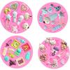 Rainmae 6Pcs Cute Baby Silicone Fondant Cake Mold Baby Birthday Party Kitchen Baking Mold Cake Decorating Moulds Modeling Tools Baby Shower Gender