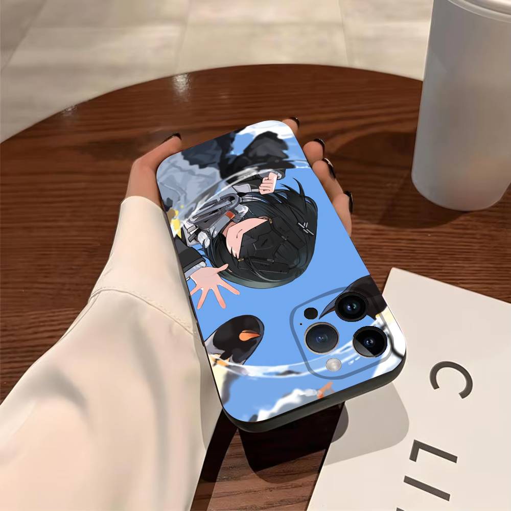 

A-Arknights Endfield Министратор Чехол для телефона для iPhone 17,16,15,14,13,12,11,Pro,X,Xs,MAX,Plus TPU Мягкий и приятный для кожи Чехол iPhone13PROMAX