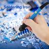 60W Electric Soldering Iron   Temp Hand Tool Kit with   Button