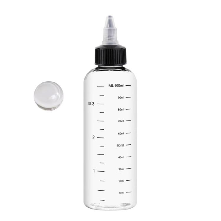 

Hobby Paint Preparation Bottle PET Construction Clear Capacity Markings 30ml 50ml 100ml 230ml