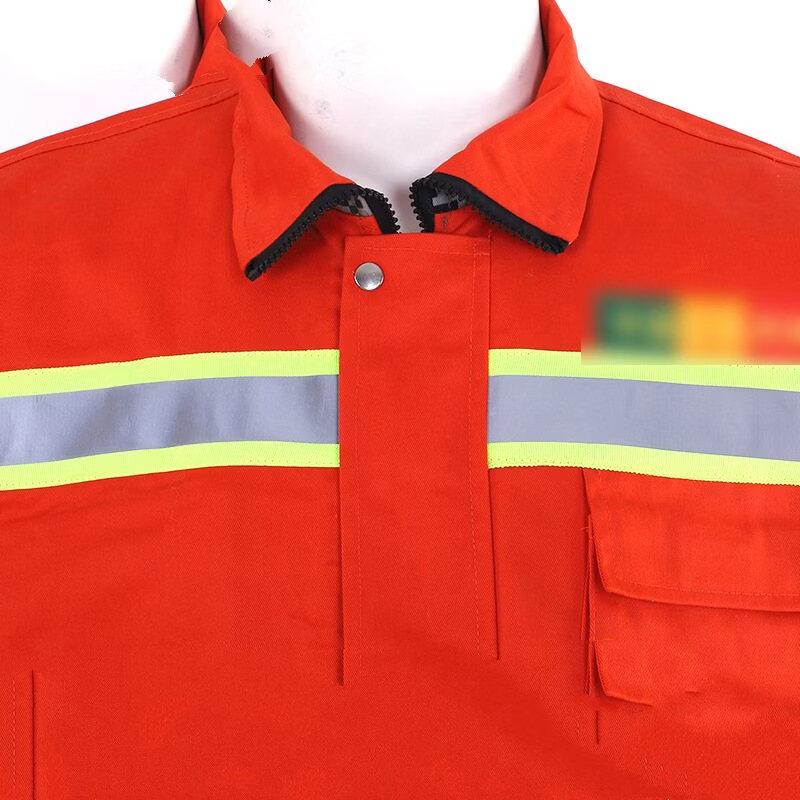 DAXTE Reflective Flame Retardant Reversible Rescue Vest One Size