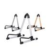Portable Guitar Stand Compact, Foldable, (Silver)