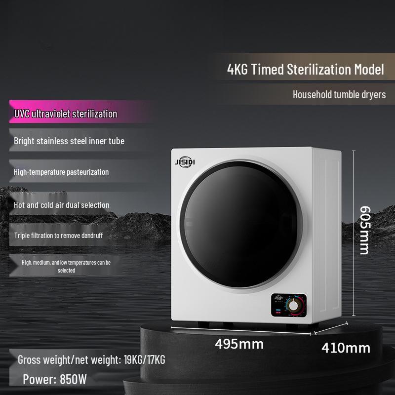 German Heat Pump Clothes Dryer - Large Capacity, Ideal for Home & Hotel Use.
