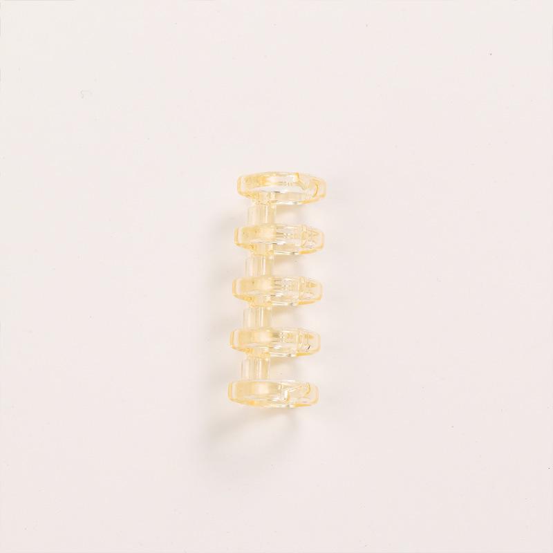 Original Wuyou 5-Hole Detachable Plastic Loose-Leaf Binding Ring Set