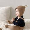 Winter Baby Knitting Hat Soft 0-2 Years Baby Hat Cute Rabbit Ear Knit Hats  Kids