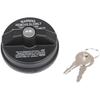Aunginsy Fuel Tank Cap Replacement Anti-theft Lock Cap Compatible with Nissan Frontier 2021-2025 Car Door Fuel Tank Cover W/Lock Gas Cap Tank Trim