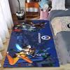 Overwatch Faction Printed Flannel Carpet, Anti-slip, Suitable for Bedroom, Living Room, and Children's Room Decoration