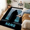 Custom Name Journey's End Living Room Non-Slip Area Rug Soft Carpet for Bedroom Kids Playroom Sofa Office Home Decor Doormat