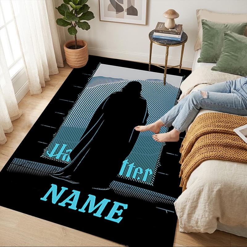Custom Name Journey's End Living Room Non-Slip Area Rug Soft Carpet for Bedroom Kids Playroom Sofa Office Home Decor Doormat
