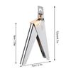Sharp Blade Stainless Steel Acrylic Nail Clipper  Manicure & Pedicure