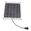 Solar Panel 10W USB Output Transparent Design Double Sided Power Generation Solar Panel for Outdoor Travel