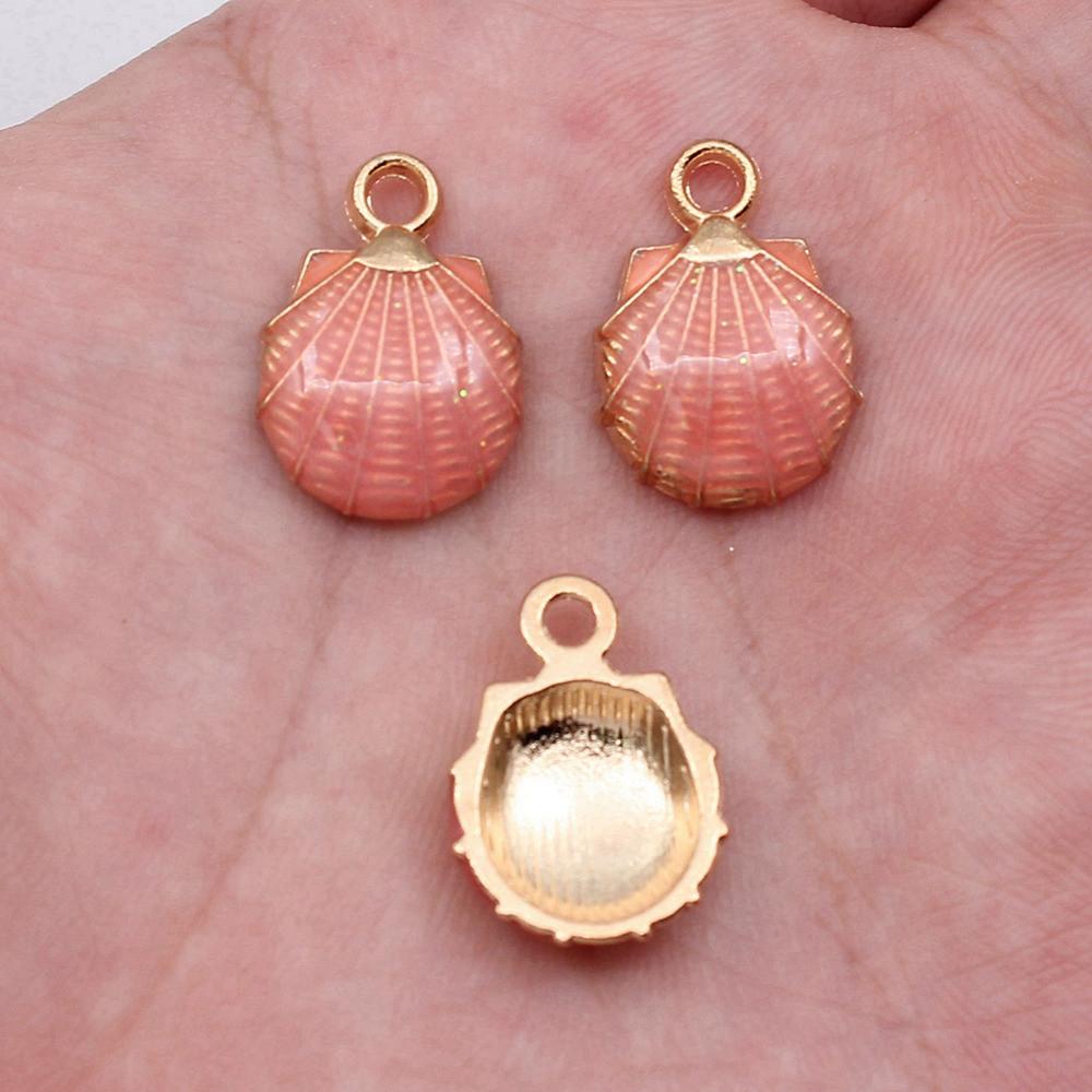 Charms Flamingo Mermaid Enamel Pendants Wedding Jewelry Findings QC054