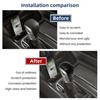 2PCS Carbon Fiber Gear Shift Knob Cover Trim for Ram TRX 2018-2024 Accessories